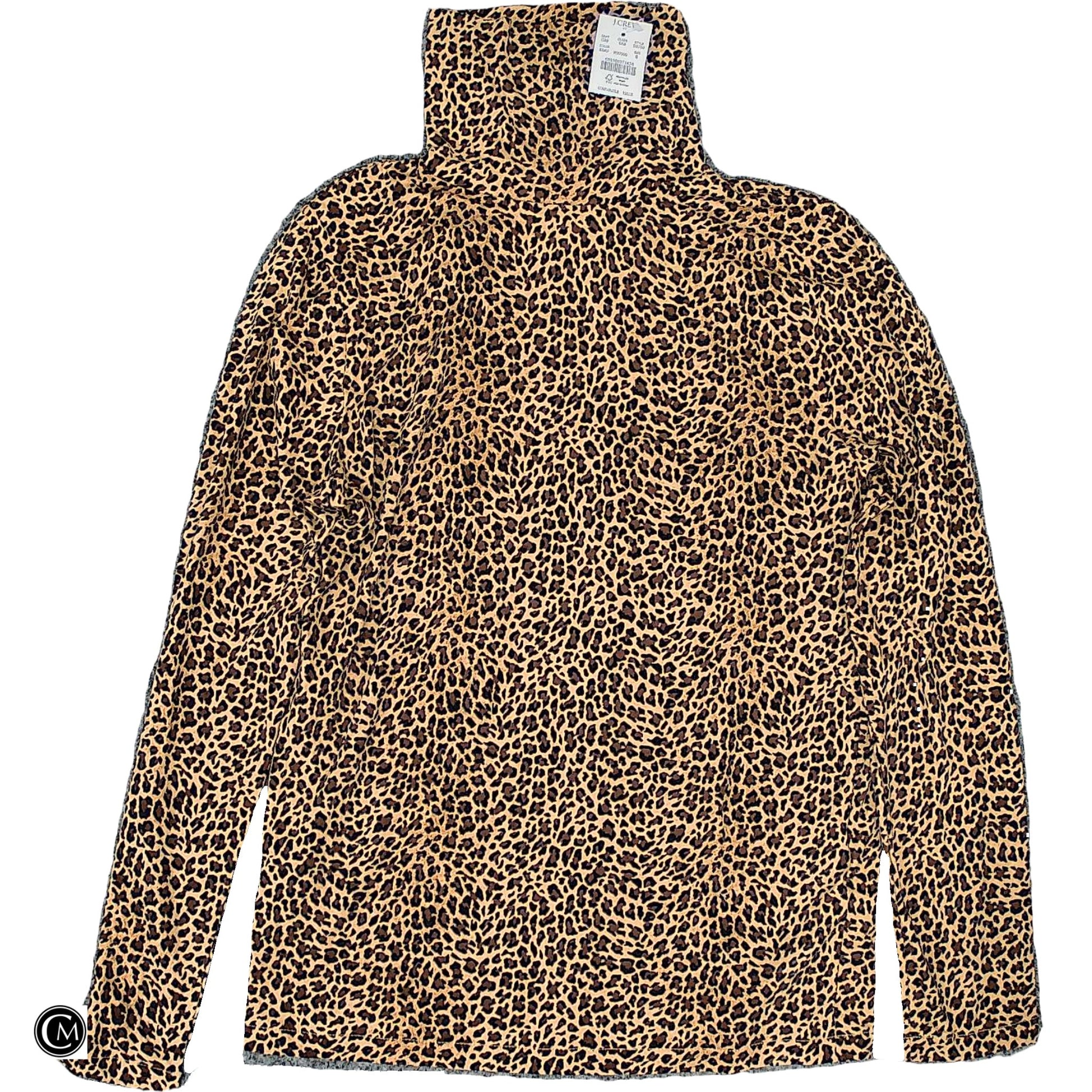 Top Ls By J. Crew In Animal Print, Size: S image 1