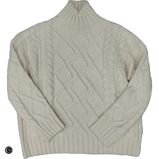 Sweater By Cider In Cream, Size: Xl image 1