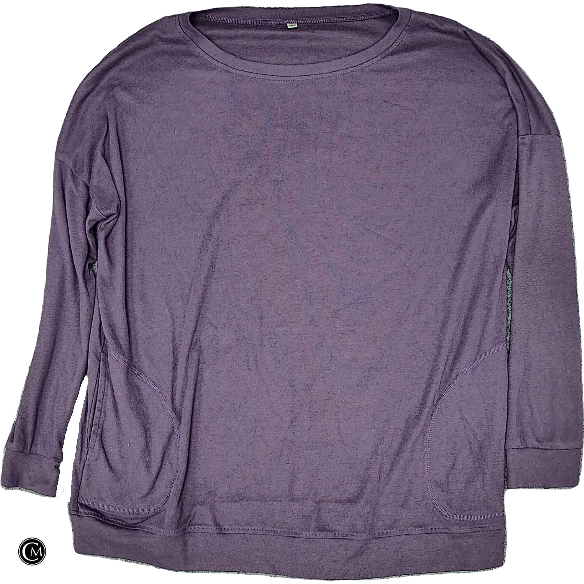 Top Ls By Clothes Mentor In Purple, Size: 1x image 1