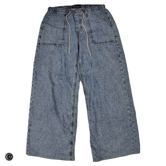 Jeans Wide Leg By Gap In Blue Denim, Size: 4 image 1