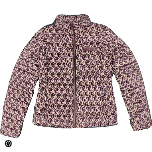 Jacket Puffer & Quilted By Guess In Pink, Size: S image 1