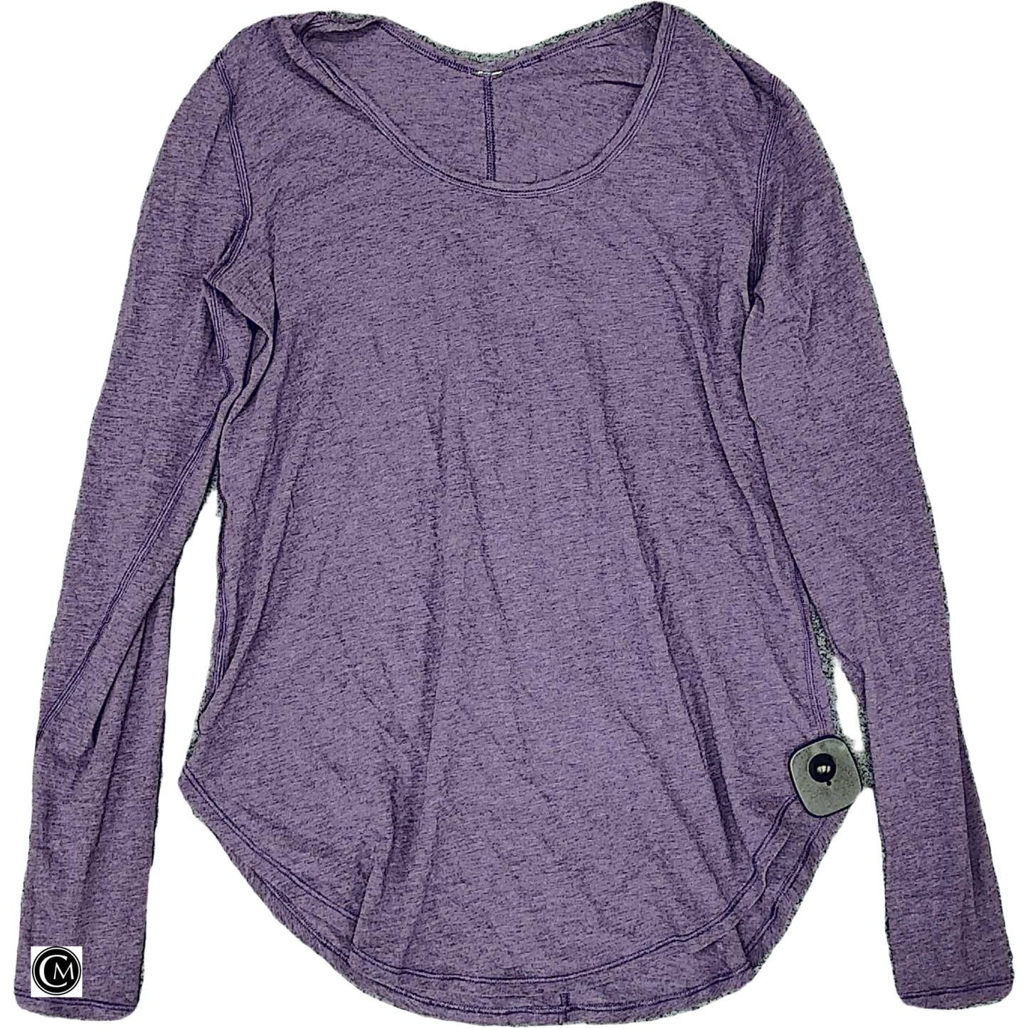Athletic Top Ls Crewneck By Lululemon In Purple, Size: S image 1