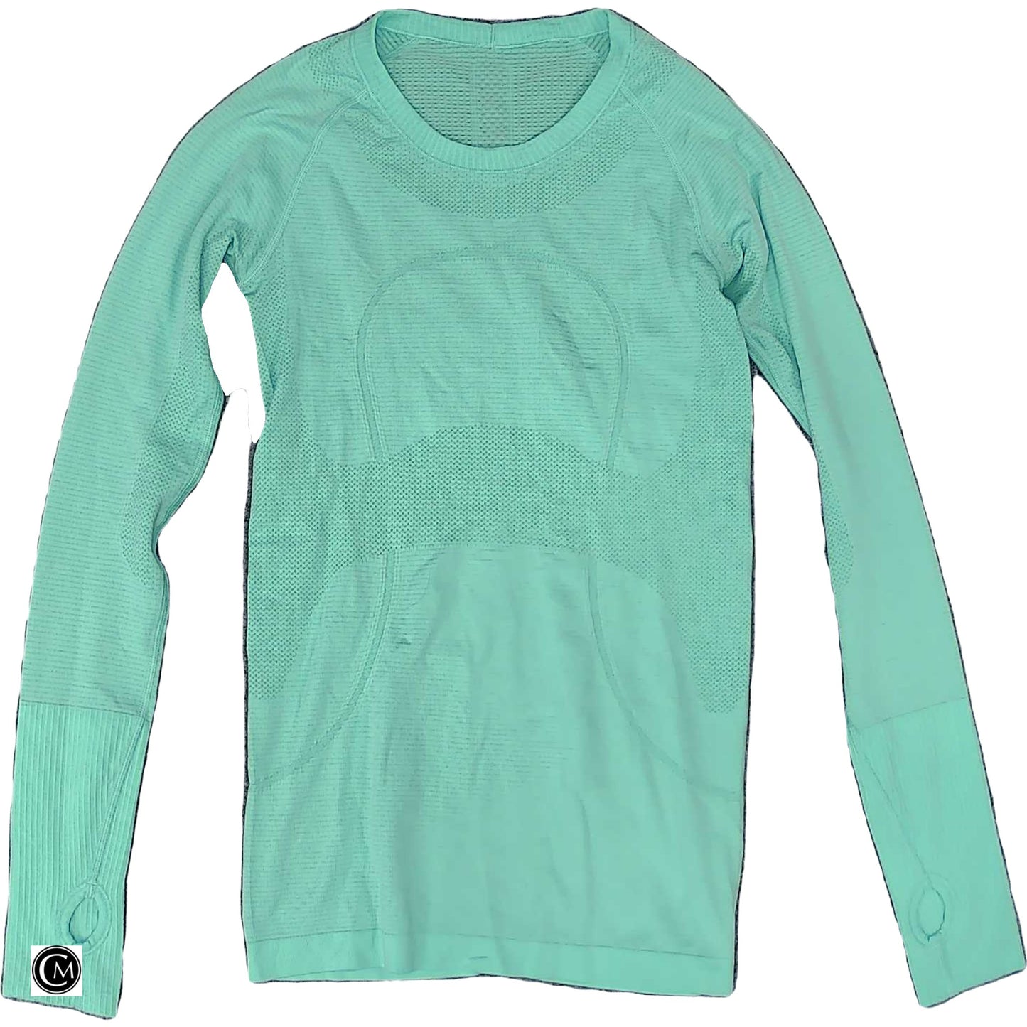 Athletic Top Ls Crewneck By Lululemon In Green, Size: S image 1