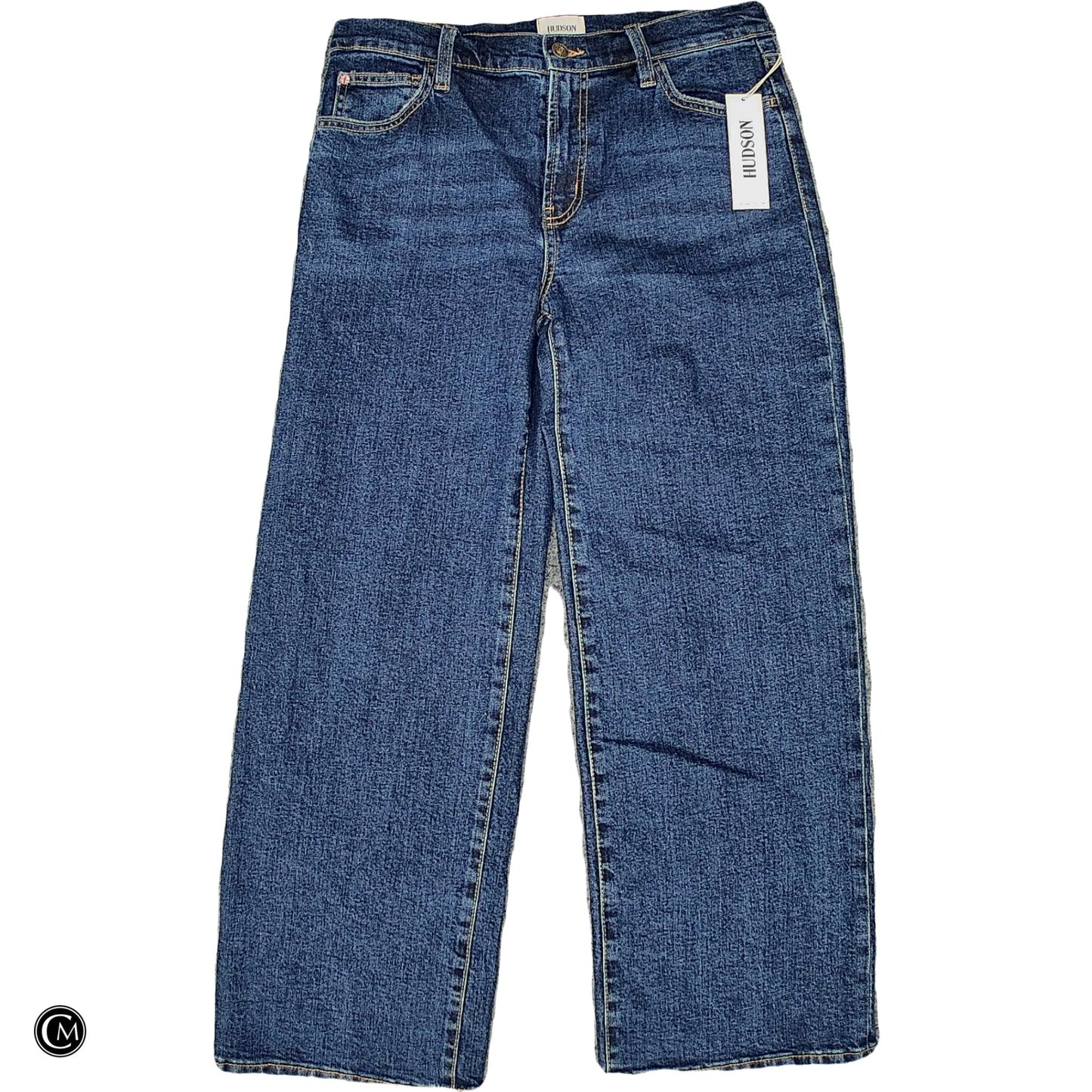 Jeans Wide Leg By Hudson In Blue Denim, Size: 6 image 1