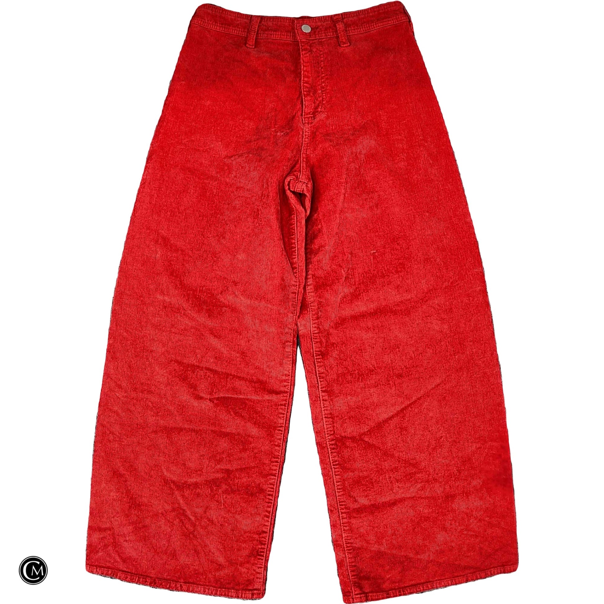 Jeans Wide Leg By Universal Thread In Red, Size: 6 image 1