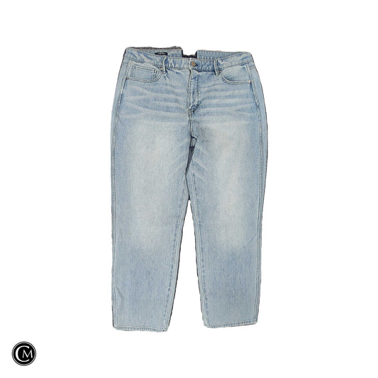 Jeans Straight By White House Black Market In Blue Denim, Size: 14 image 1