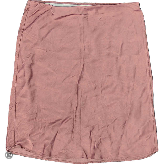 Skirt Mini & Short By Anthropologie In Pink, Size: M image 1