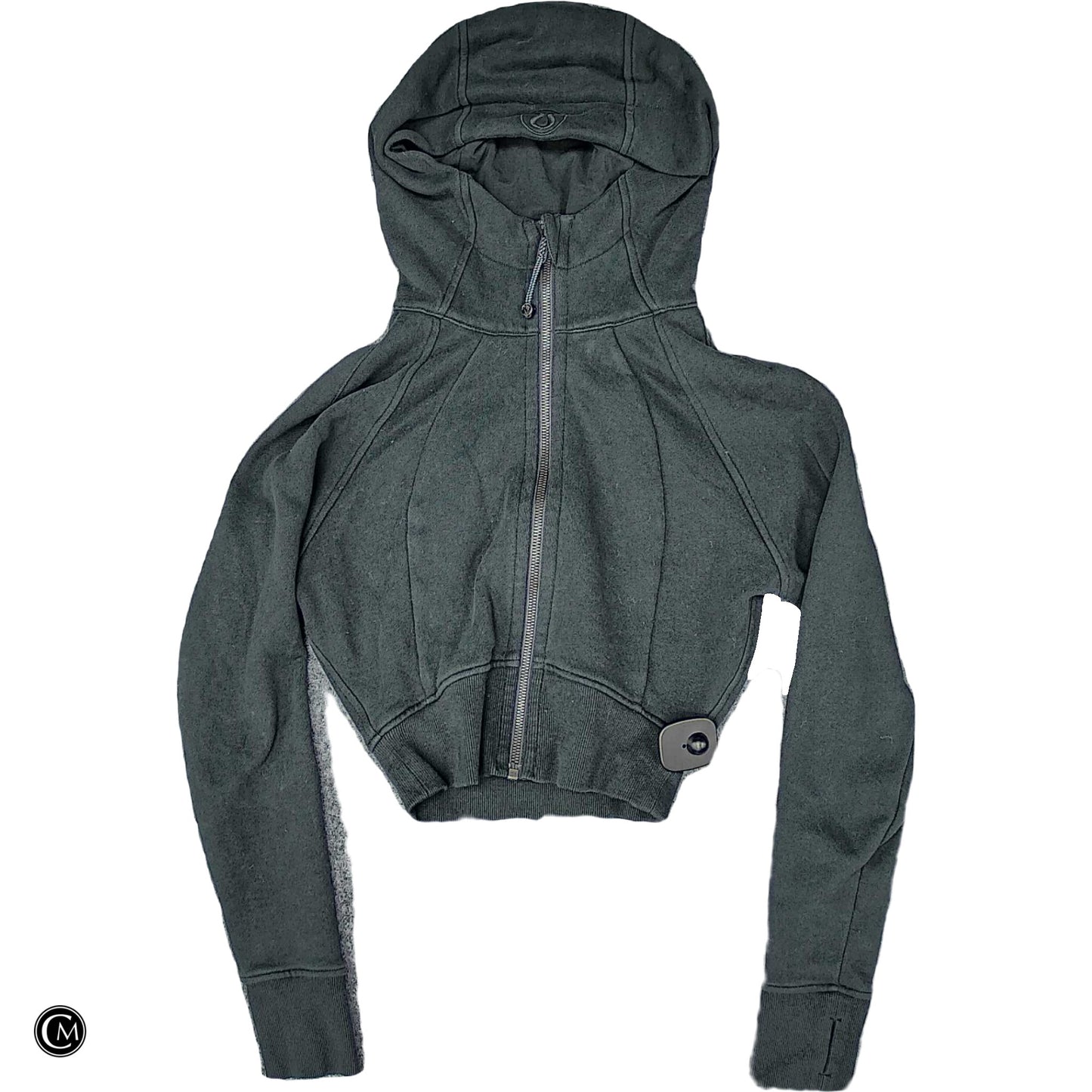 Athletic Jacket By Lululemon In Black, Size: S image 1