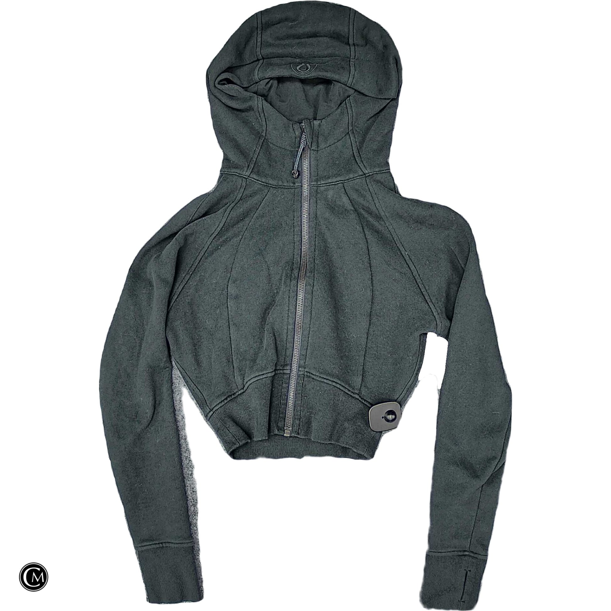 Athletic Jacket By Lululemon In Black, Size: S image 1