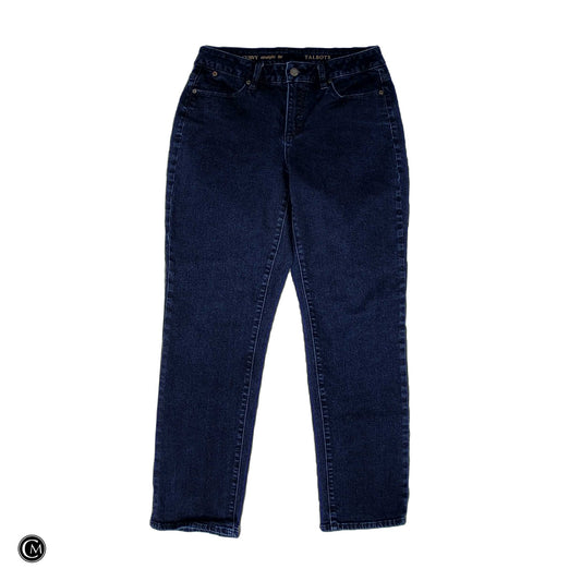 Jeans Straight By Talbots In Blue Denim, Size: 8p image 1