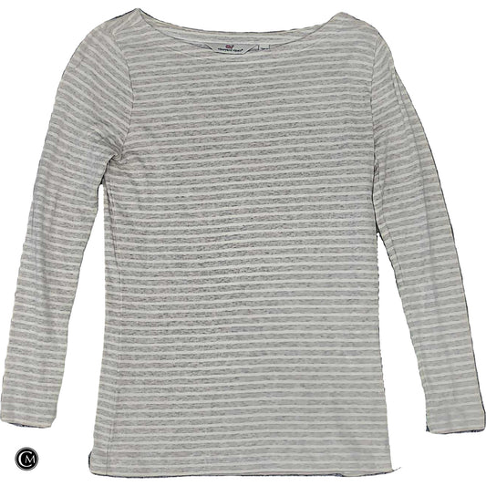 Top Ls By Vineyard Vines In Cream & White, Size: Xs image 1