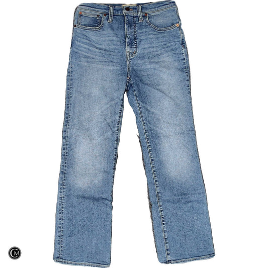 Jeans Boot Cut By Madewell In Blue Denim, Size: 4 image 1