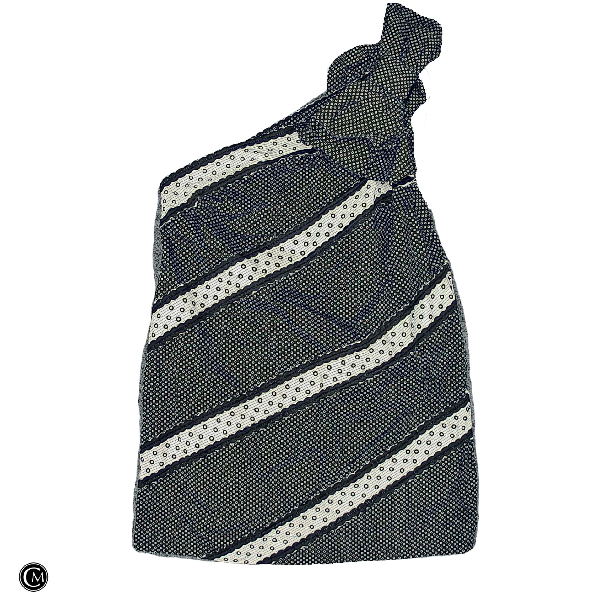 Dress Casual Short By Maeve In Black & White, Size: S image 1
