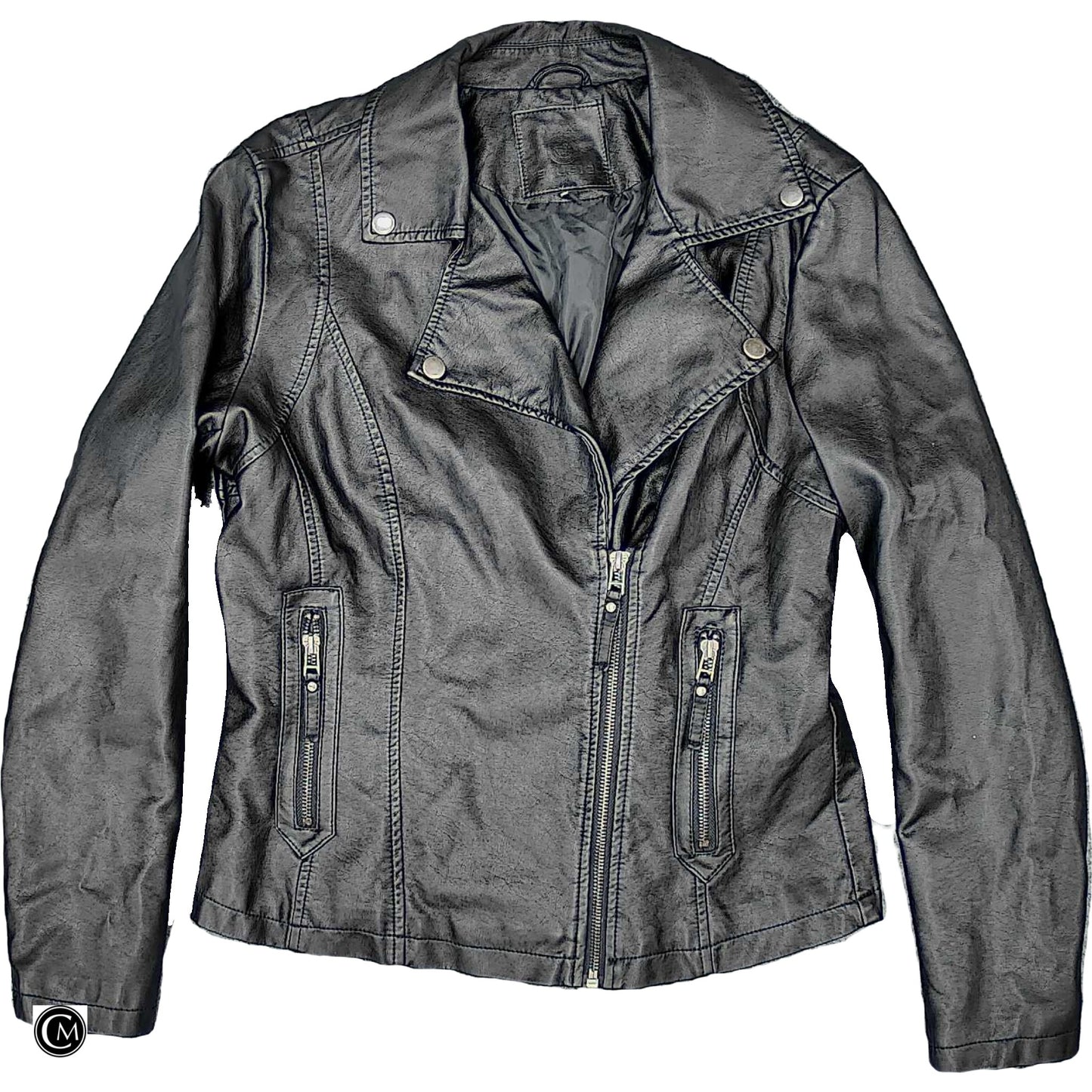Jacket Moto By Studio In Black, Size: M image 1