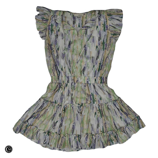 Dress Casual Short By Pinch In Green & Purple, Size: S image 1