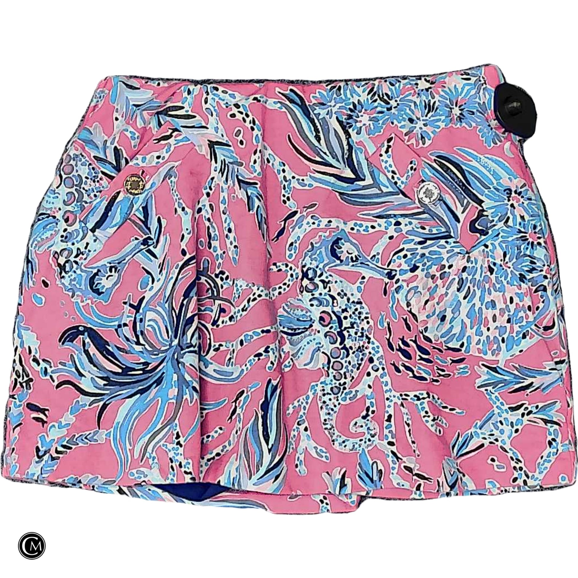 Skirt Designer By Lilly Pulitzer In Blue & Pink, Size: S image 1