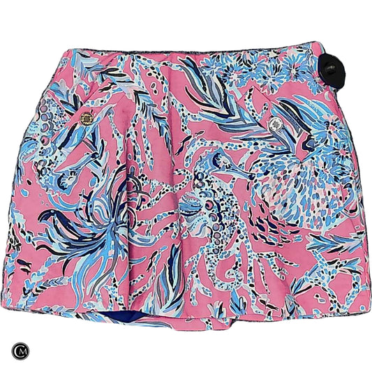 Skirt Designer By Lilly Pulitzer In Blue & Pink, Size: S image 1