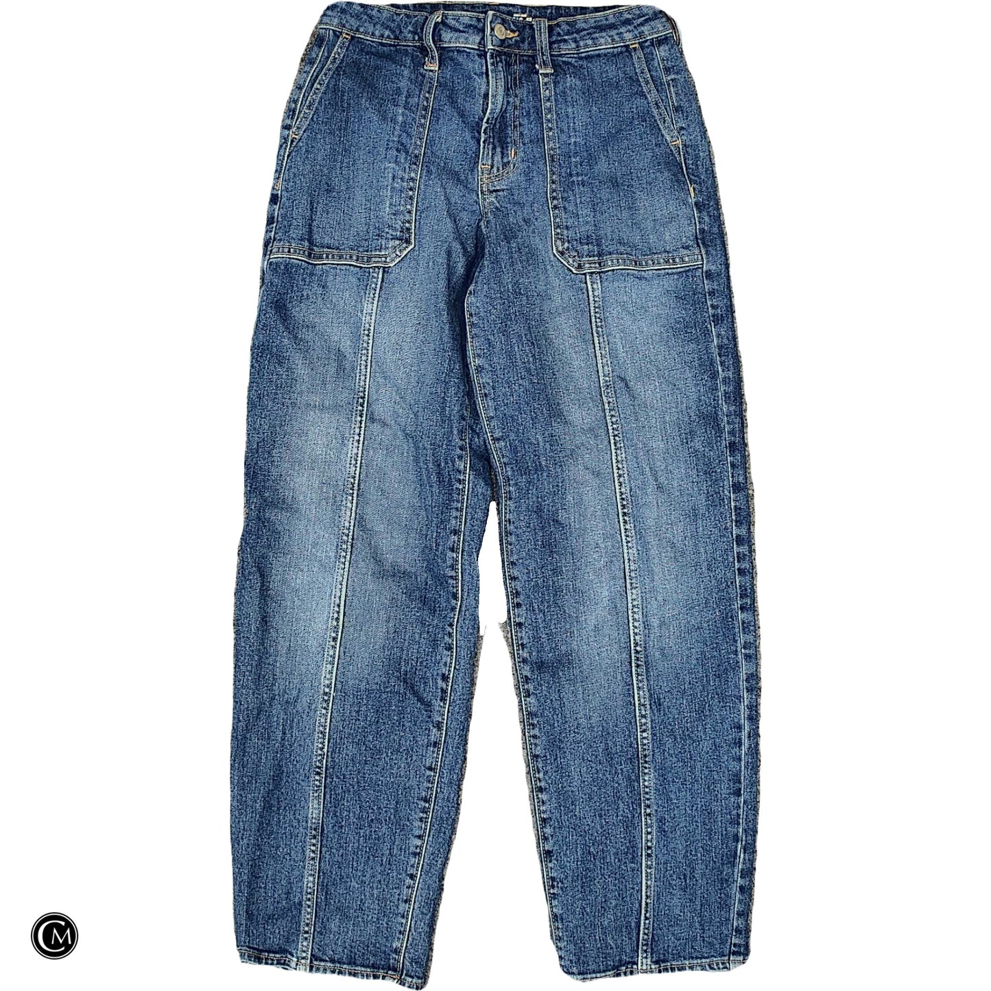 Jeans Straight By Old Navy In Blue Denim, Size: 6 image 1