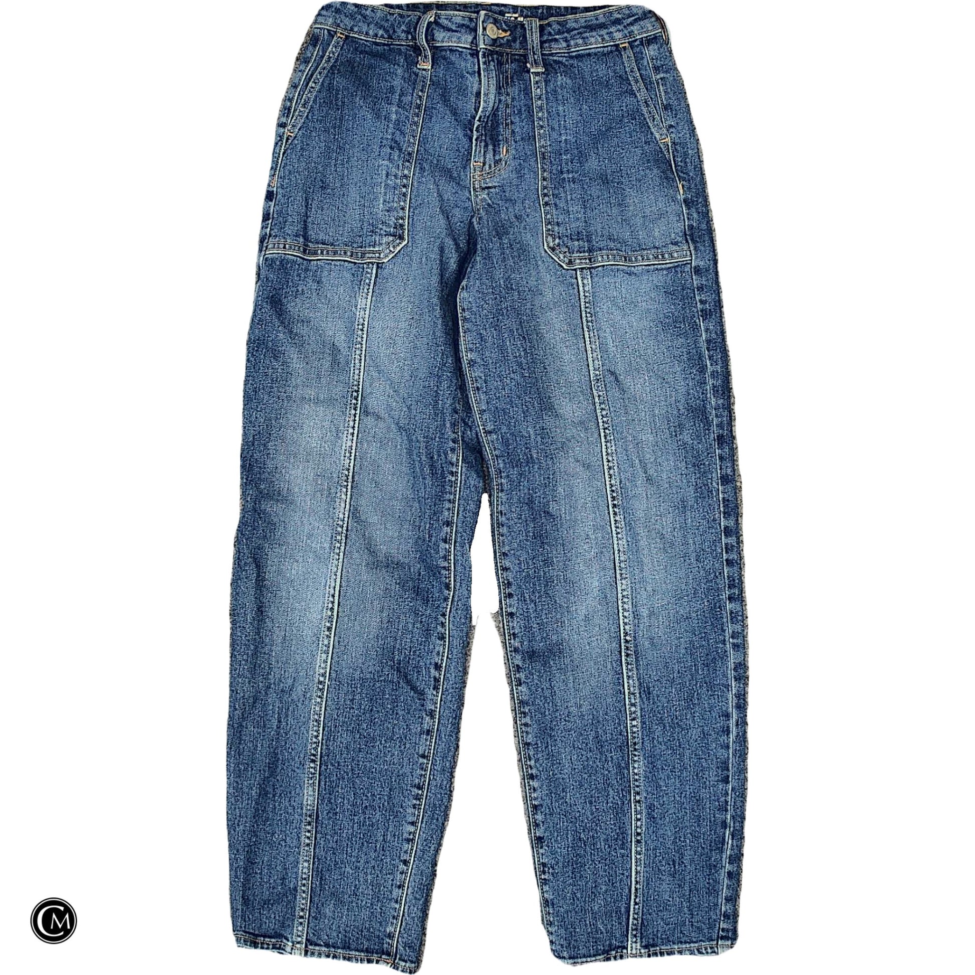 Jeans Straight By Old Navy In Blue Denim, Size: 6 image 1