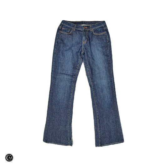 Jeans Flared By Garnet Hill In Blue Denim, Size: 2p image 1