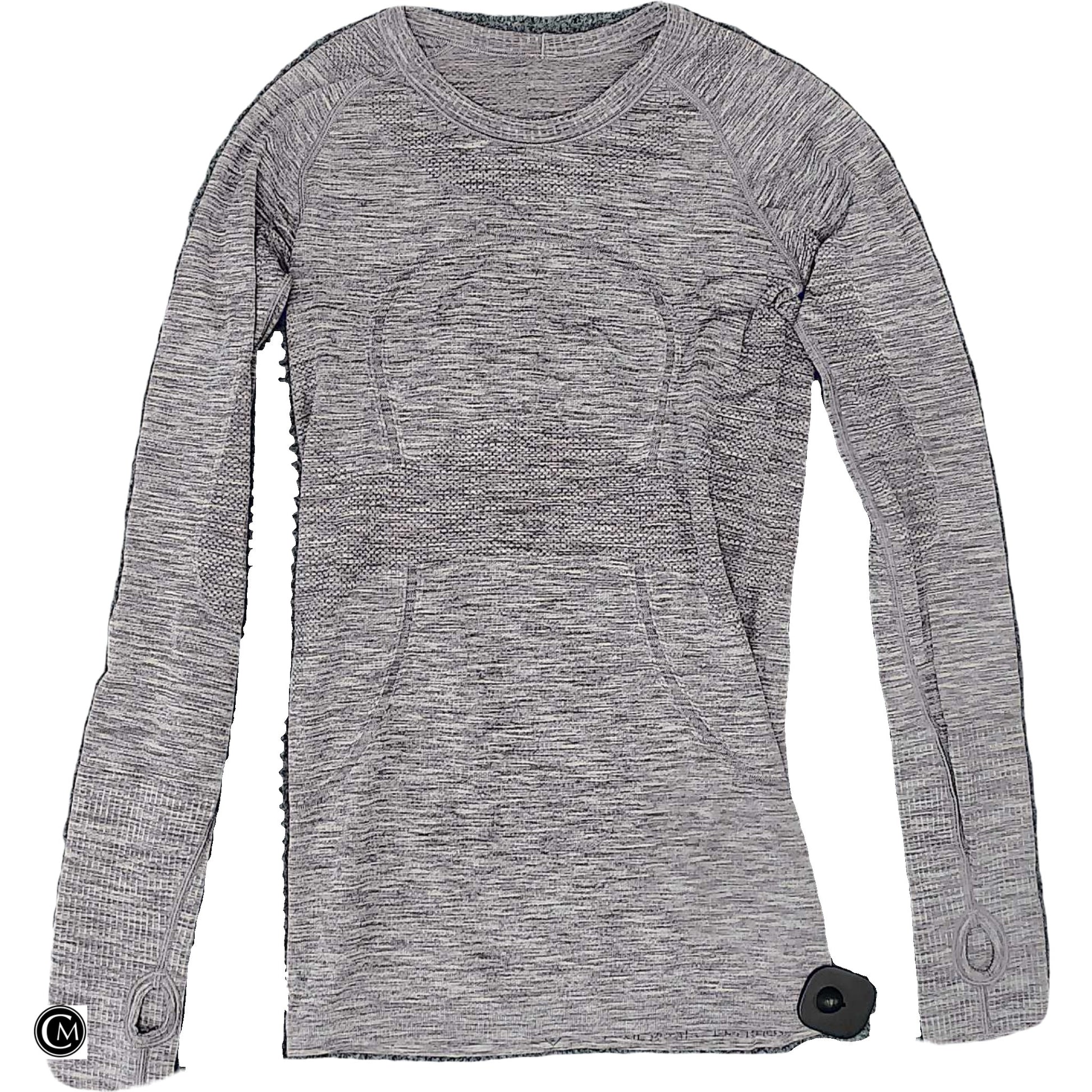 Athletic Top Ls Crewneck By Lululemon In Purple, Size: S image 1