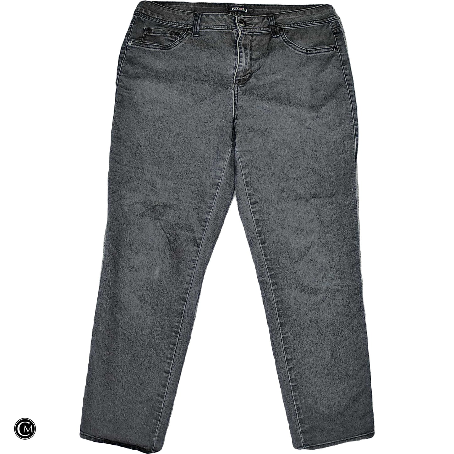 Jeans Straight By Roz And Ali In Black, Size: 14 image 1
