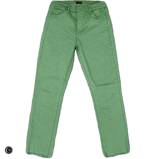 Jeans Designer By Mother In Green Denim, Size: 6 image 1