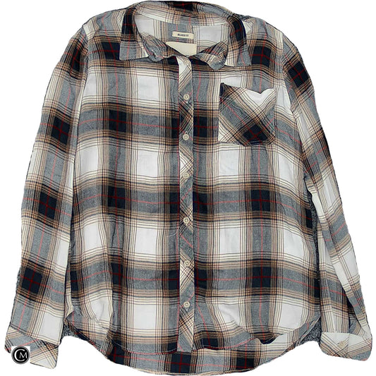 Top Ls By Thread And Supply In Plaid Pattern, Size: S image 1