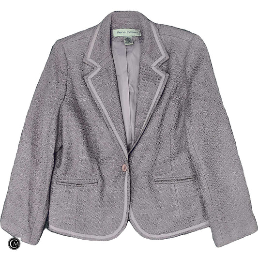 Blazer By Rena Rowan In Purple, Size: Xl image 1