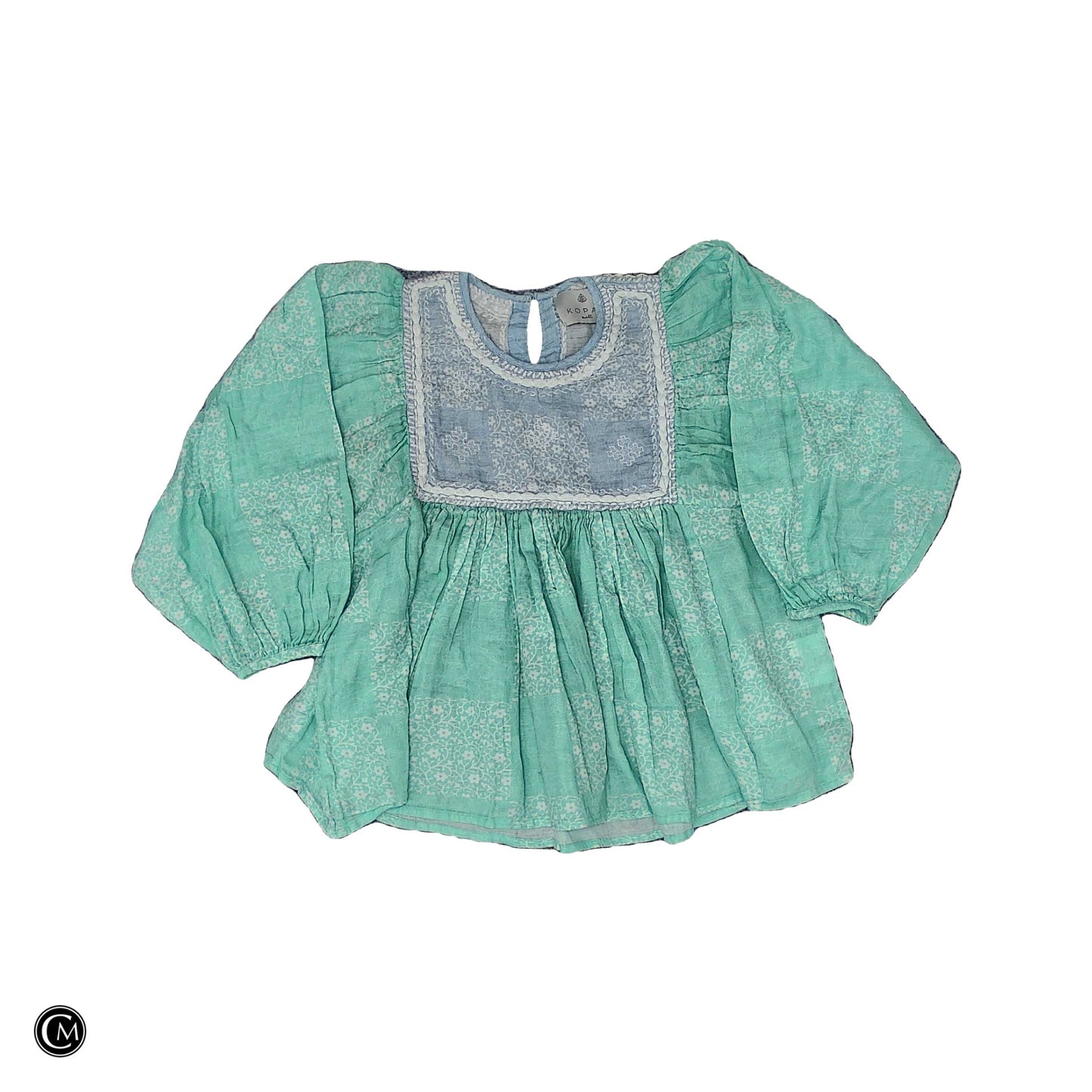 Top Ls By Cmb In Blue & Green, Size: S image 1