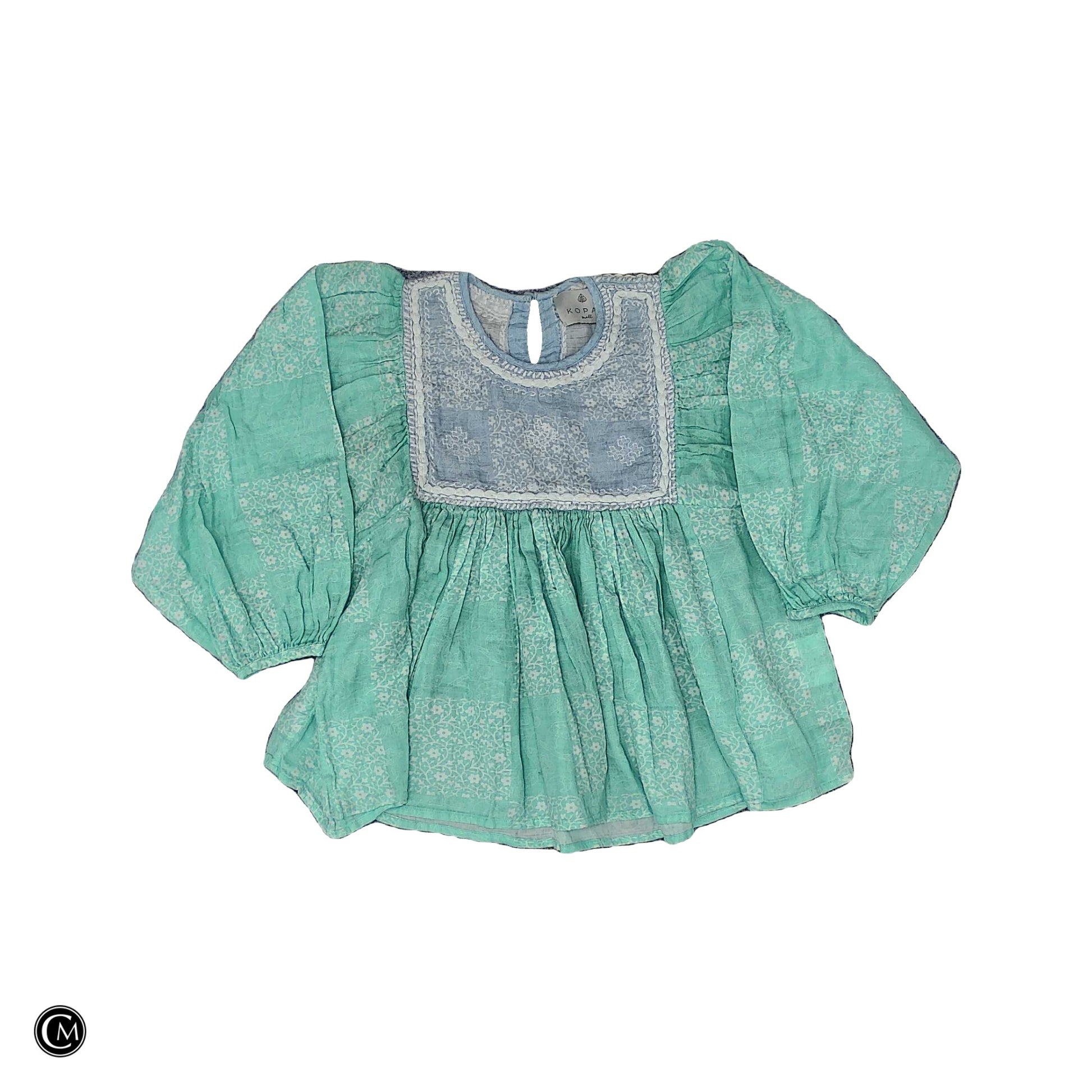 Top Ls By Cmb In Blue & Green, Size: S image 1