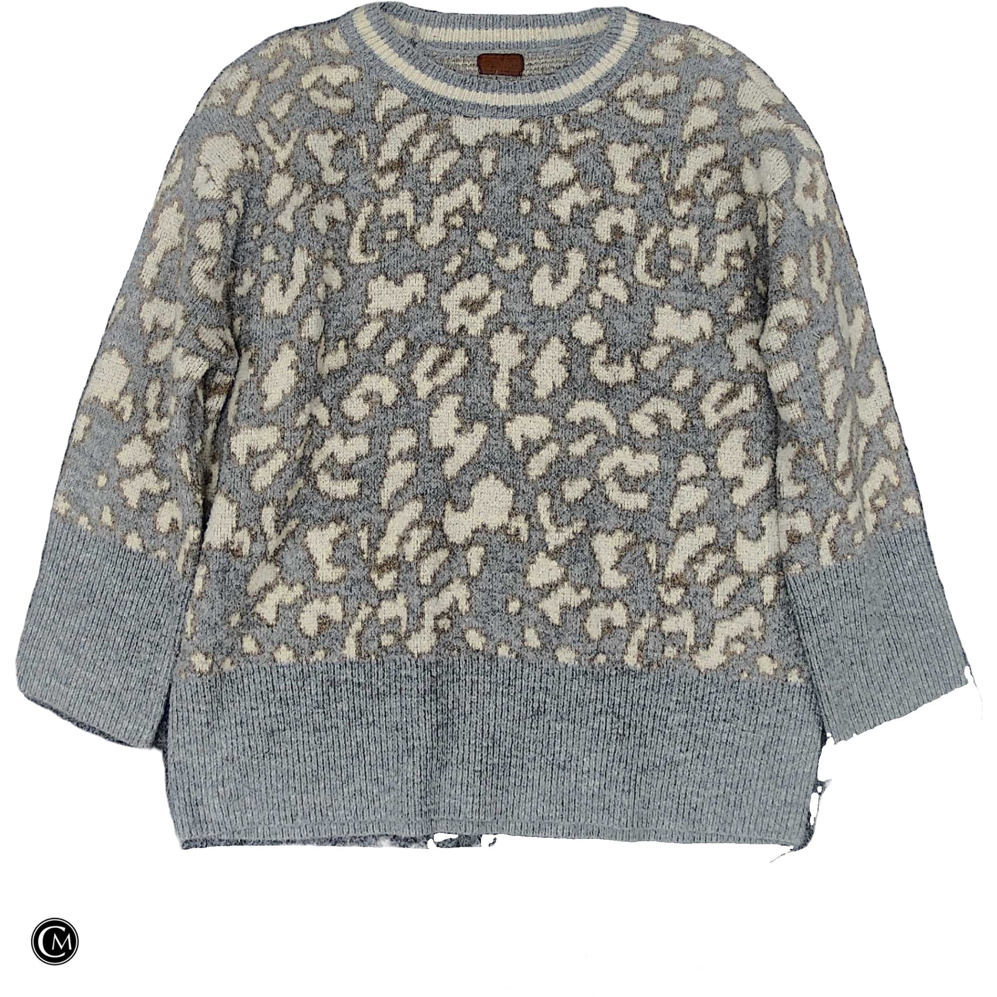 Sweater By Pol In Animal Print, Size: S image 1