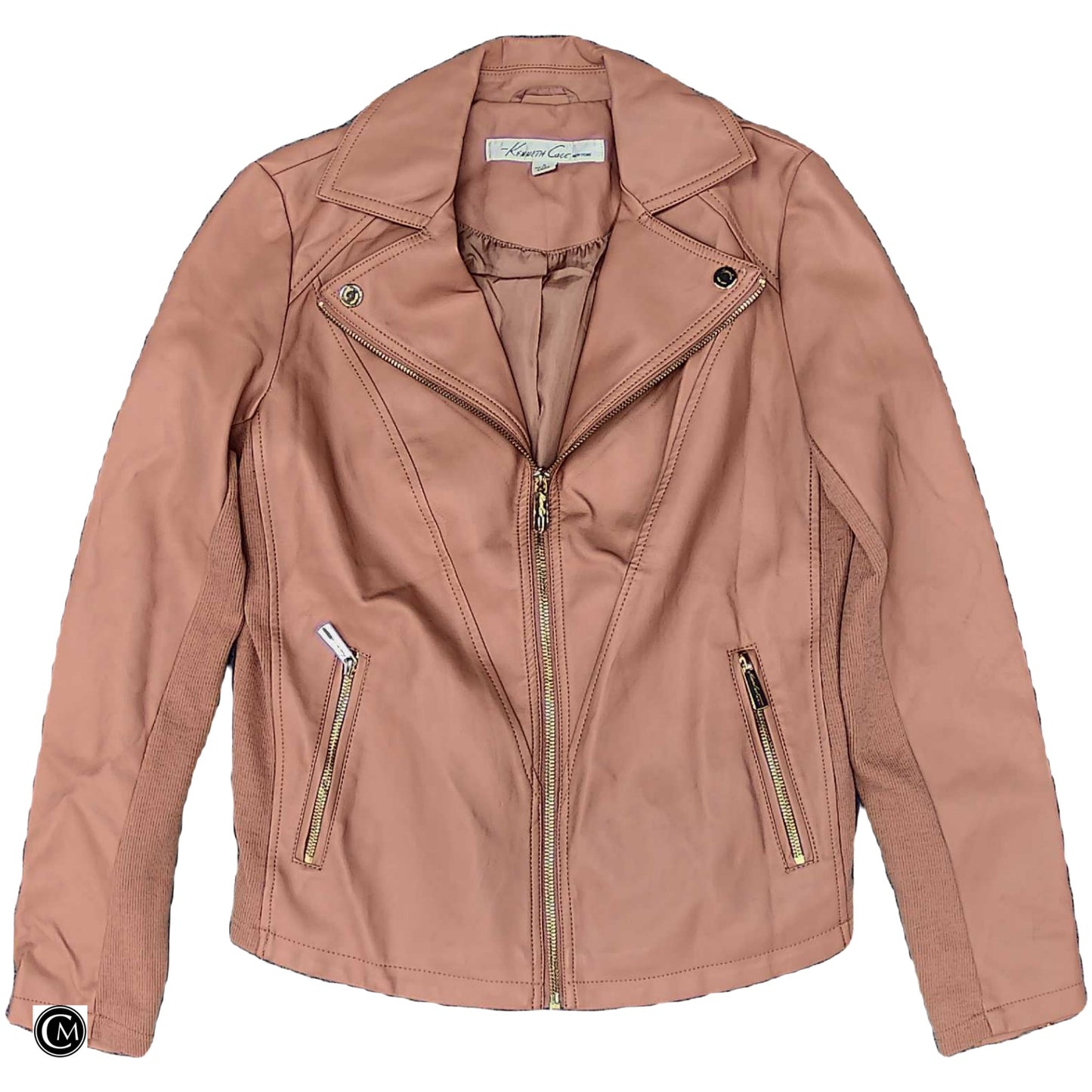 Jacket Moto By Kenneth Cole In Pink, Size: S image 1