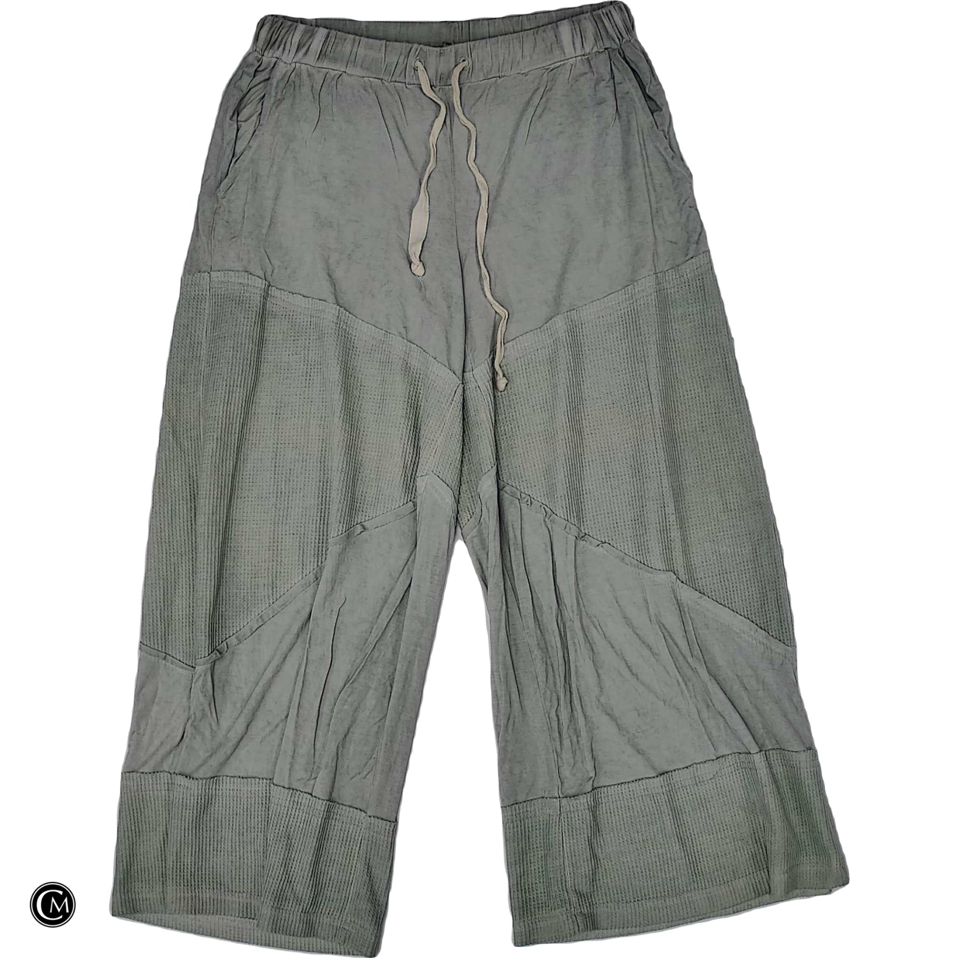 Pants Wide Leg By Pol In Green, Size: 4 image 1