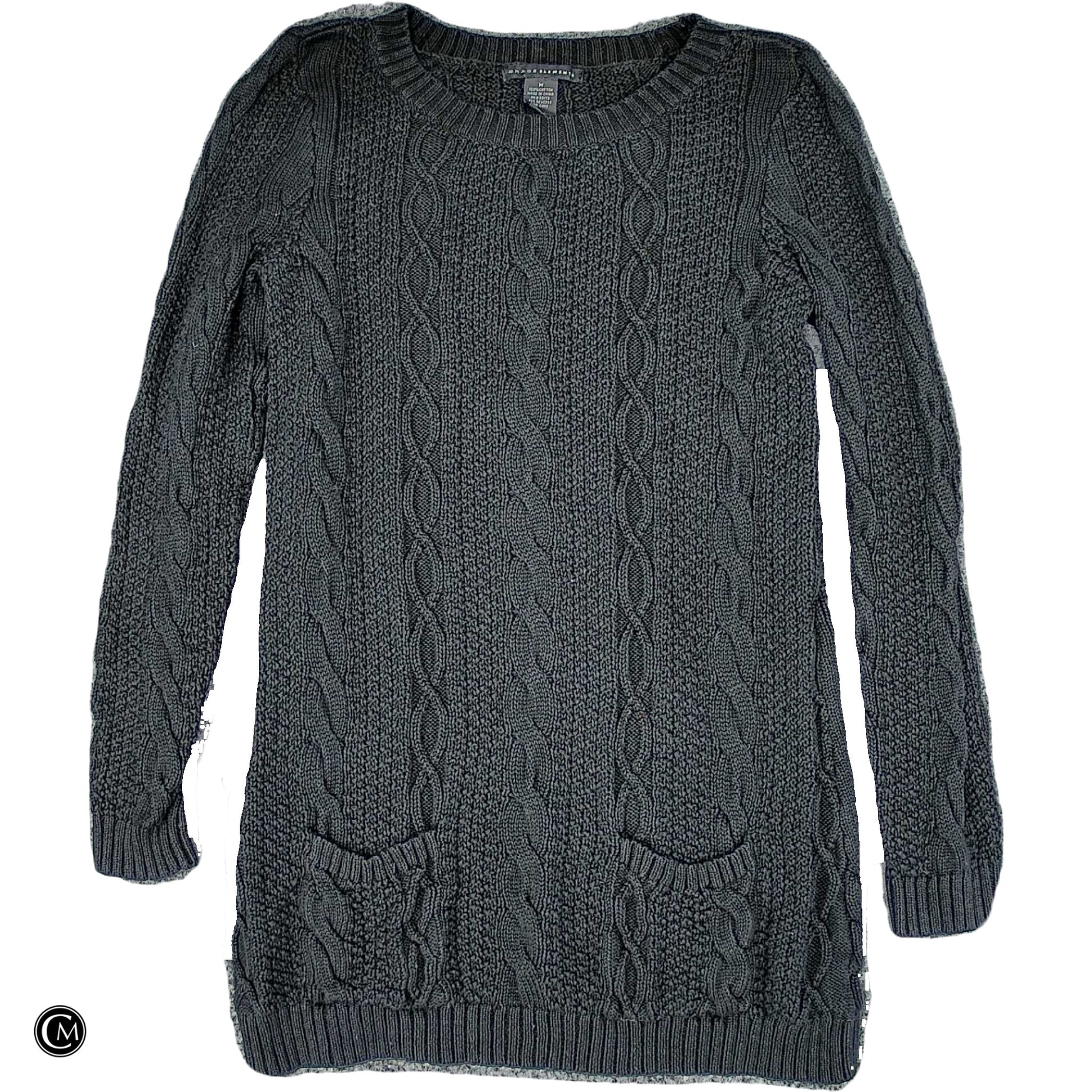 Sweater By Grace Elements In Black, Size: M image 1