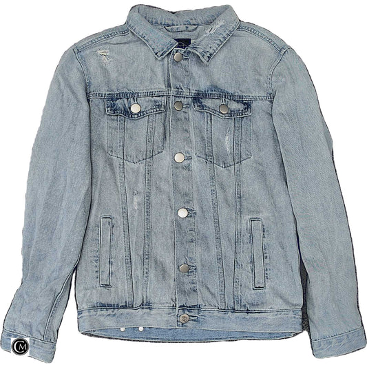 Jacket Denim By Clothes Mentor In Blue Denim, Size: S image 1