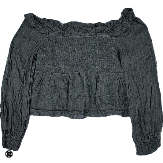 Top Ls By American Eagle In Black, Size: Xl image 1