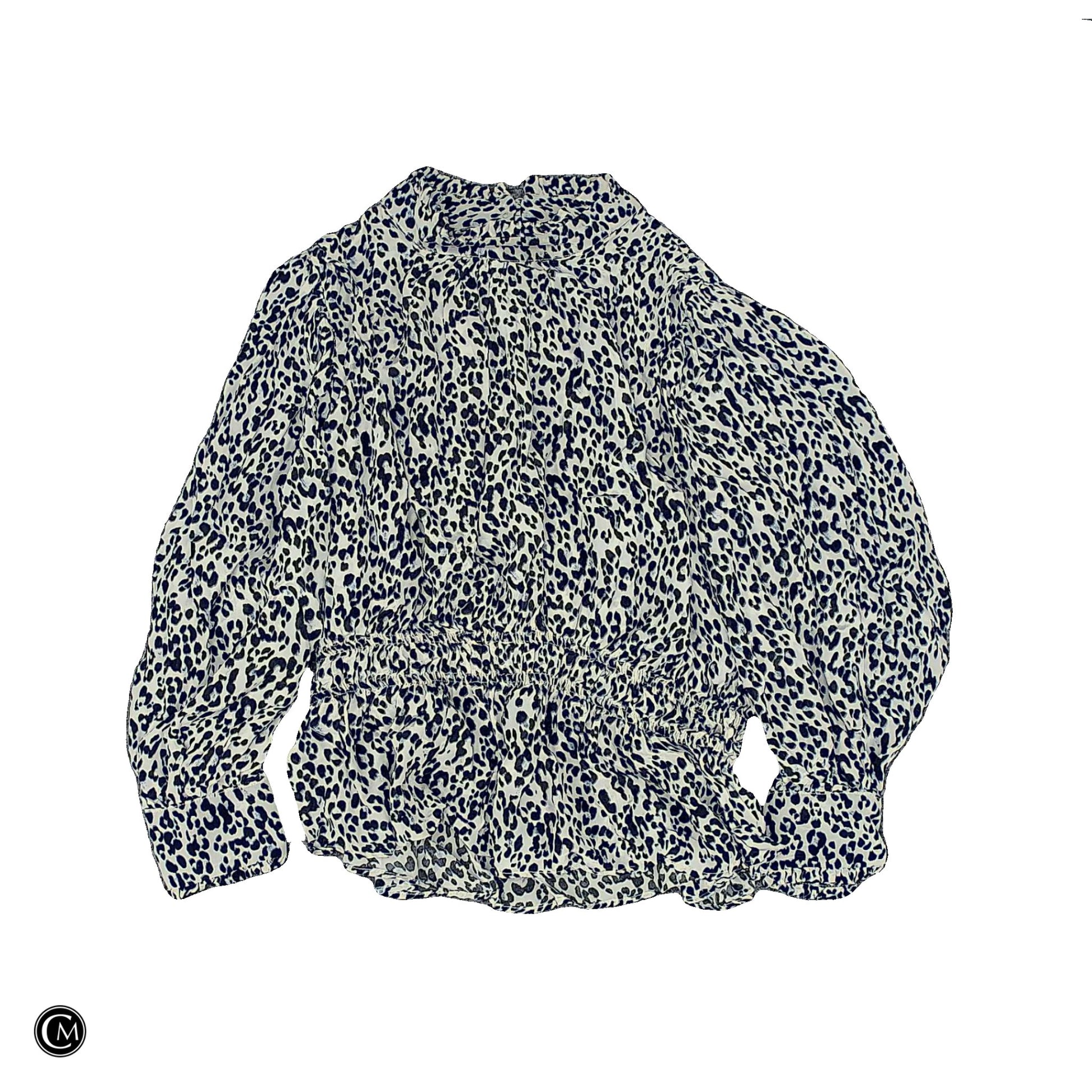 Top Ls By Zara In Animal Print, Size: Xl image 1