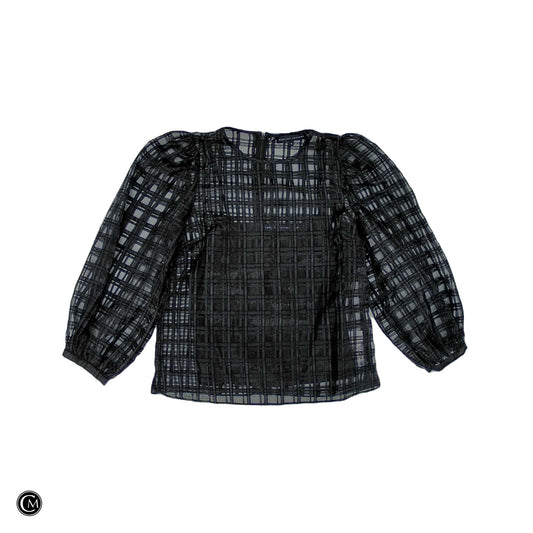 Top Ls By English Factory In Black, Size: S image 1