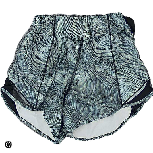 Athletic Shorts By Lululemon In Blue & Green, Size: Xs image 1
