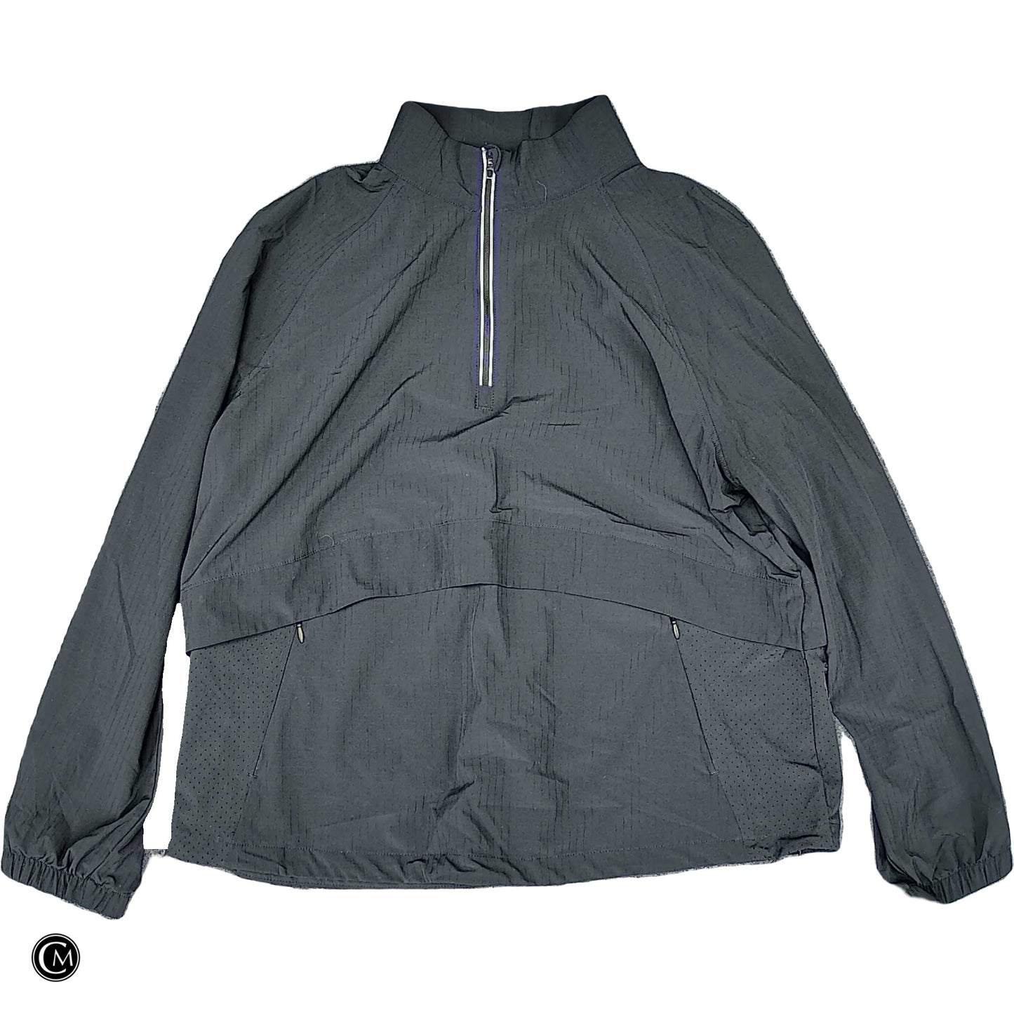 Athletic Jacket By Avia In Black, Size: L image 1
