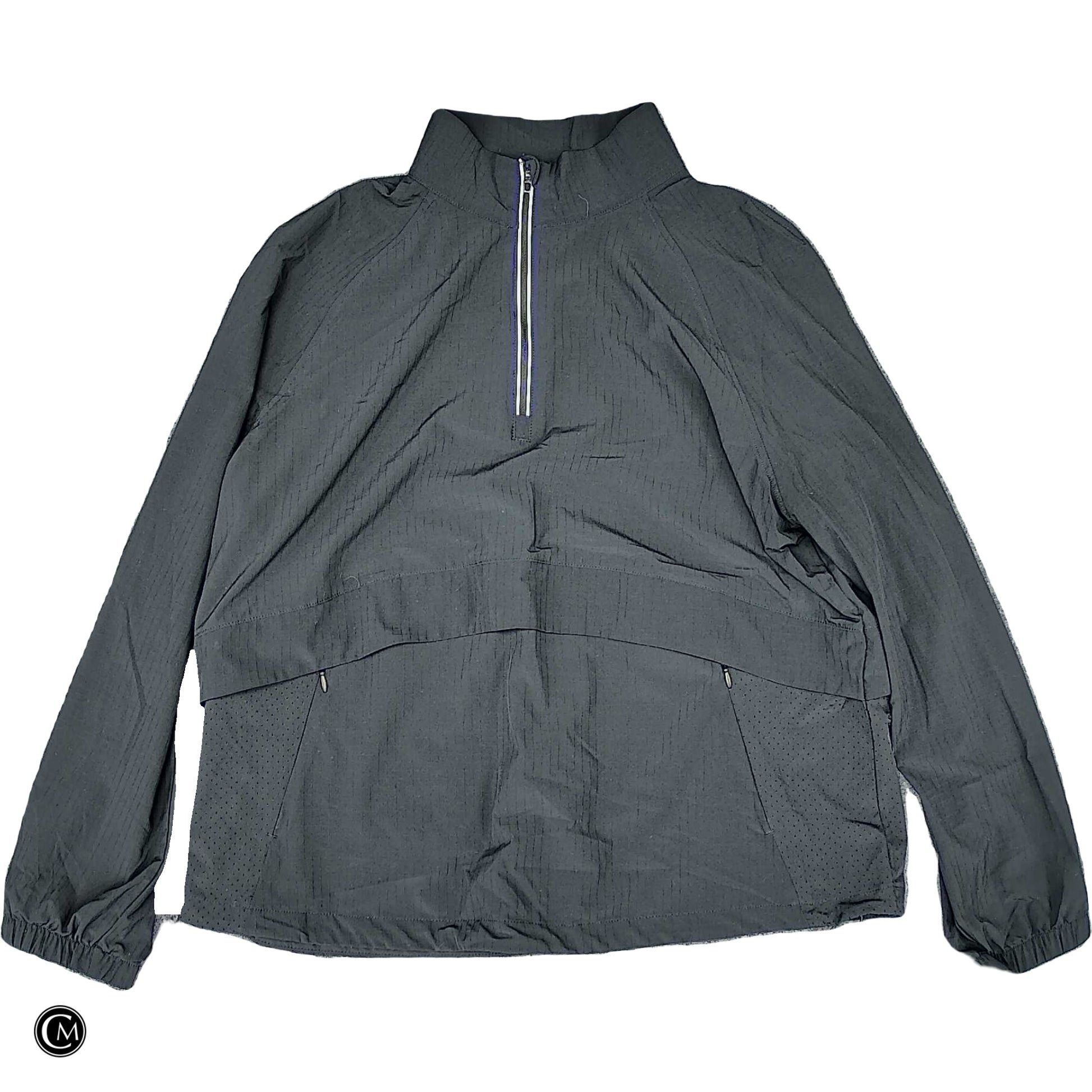 Athletic Jacket By Avia In Black, Size: L image 1