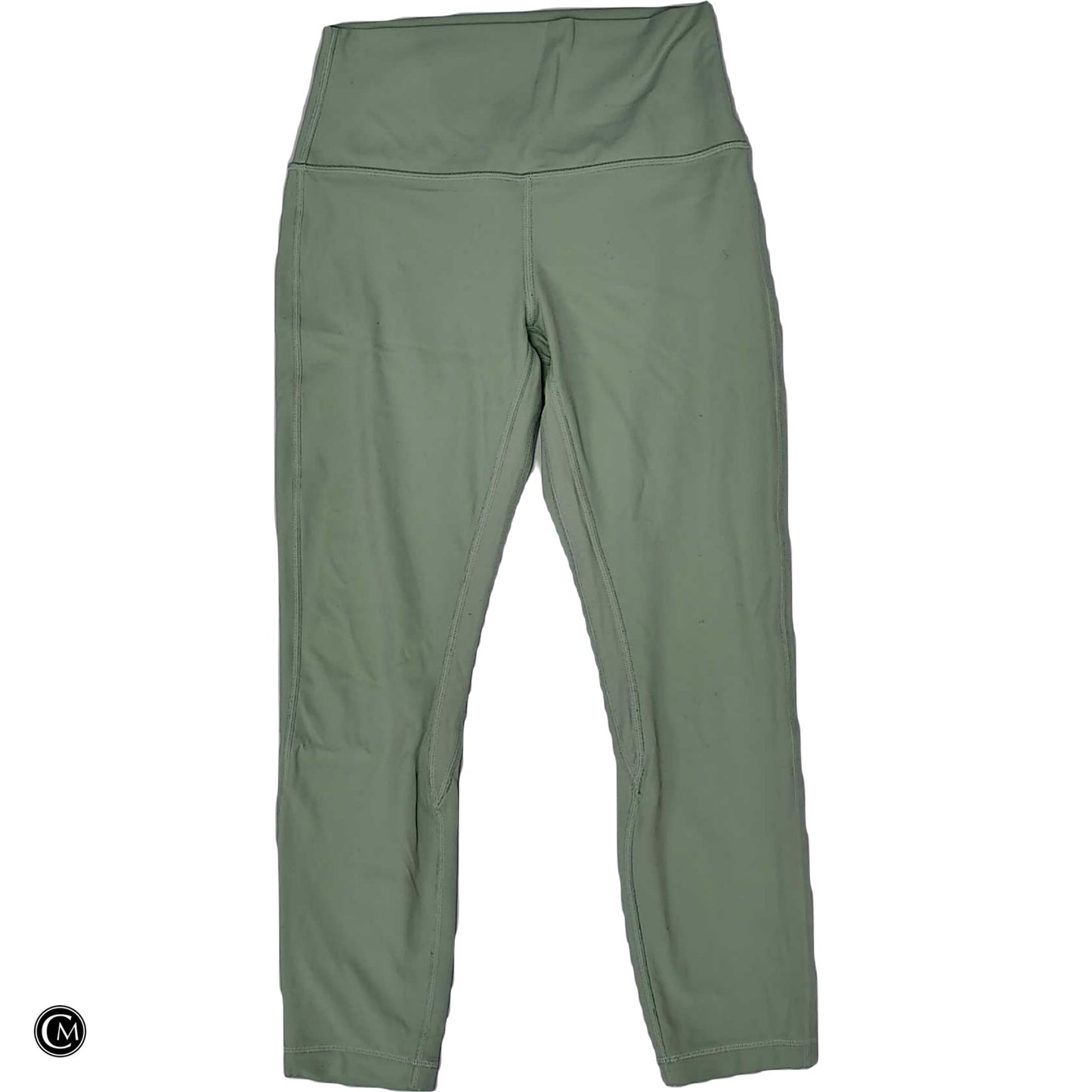 Athletic Leggings By Lululemon In Green, Size: S image 1