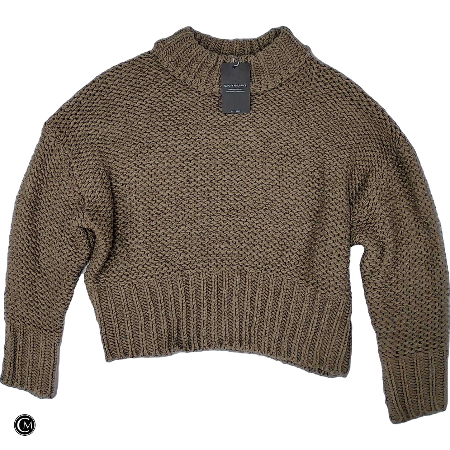 Sweater By Clothes Mentor In Brown, Size: M image 1