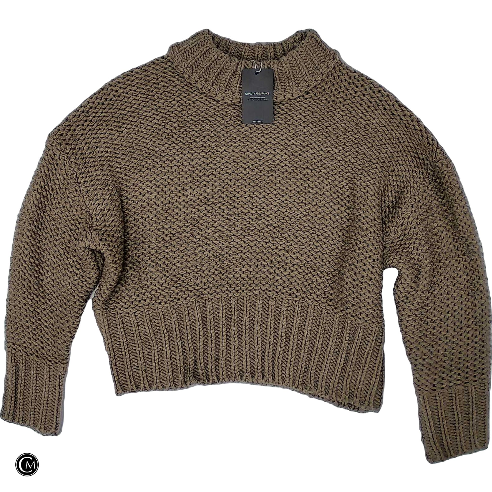 Sweater By Clothes Mentor In Brown, Size: M image 1
