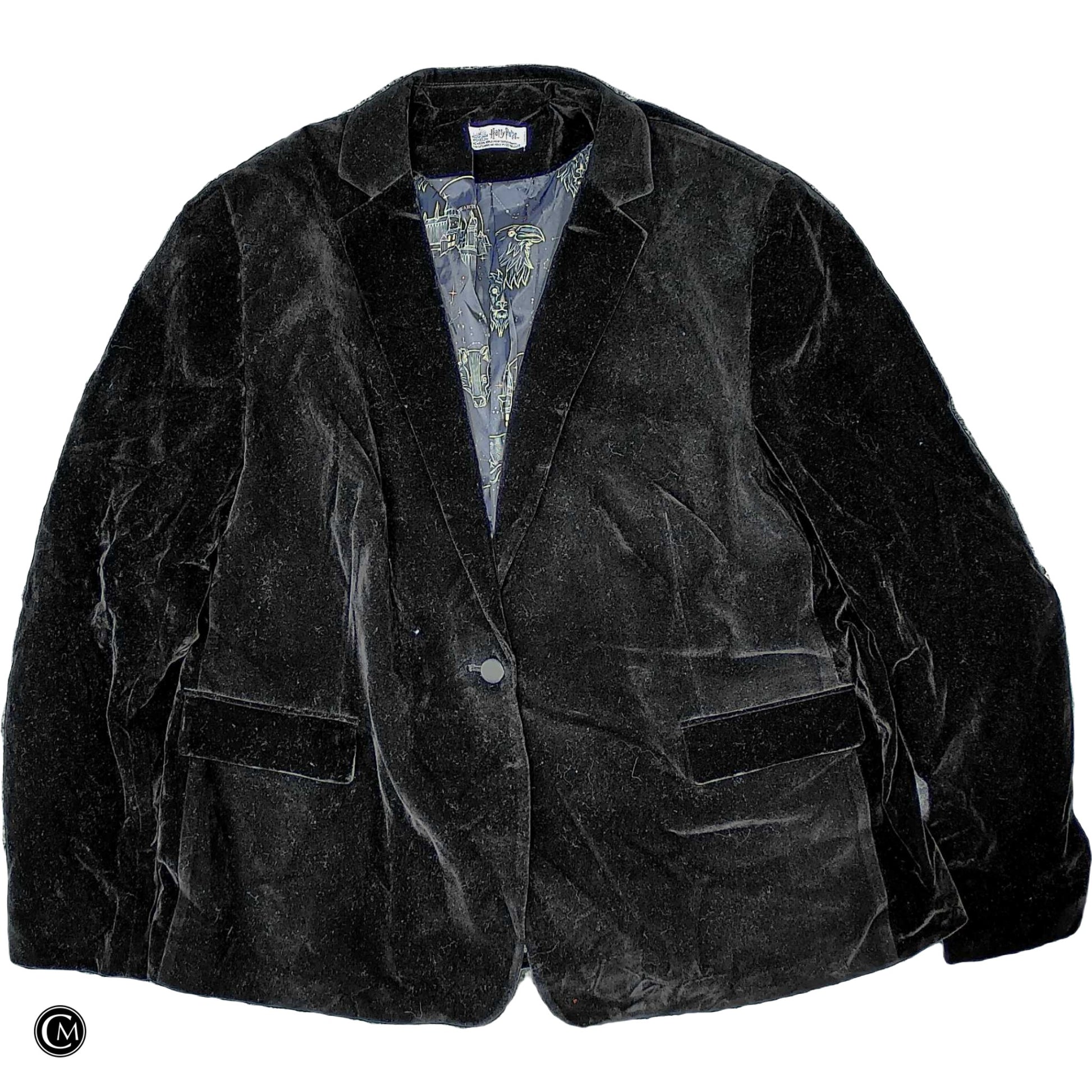Blazer By Clothes Mentor In Black, Size: 3x image 1