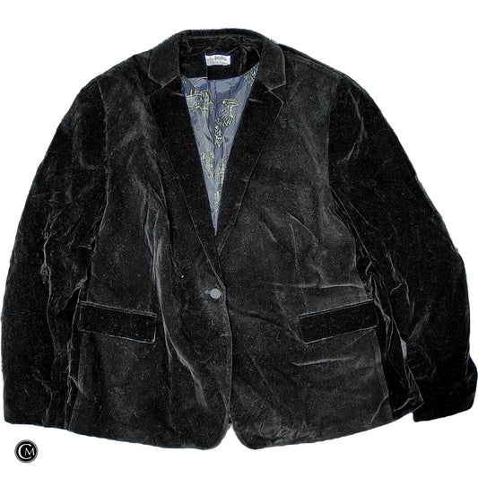 Blazer By Clothes Mentor In Black, Size: 3x image 1