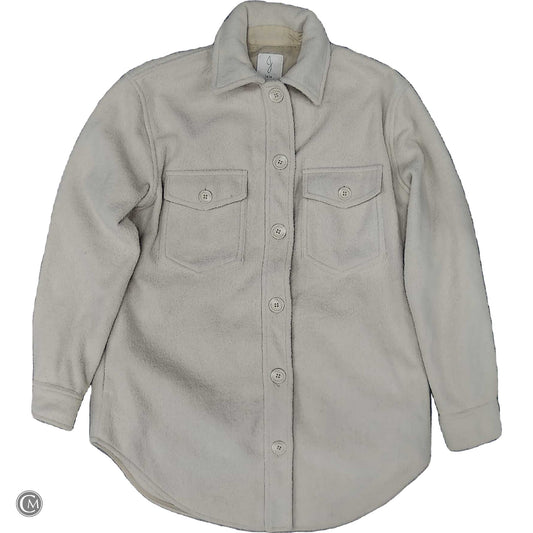 Jacket Shirt By Joie In Cream, Size: Xs image 1