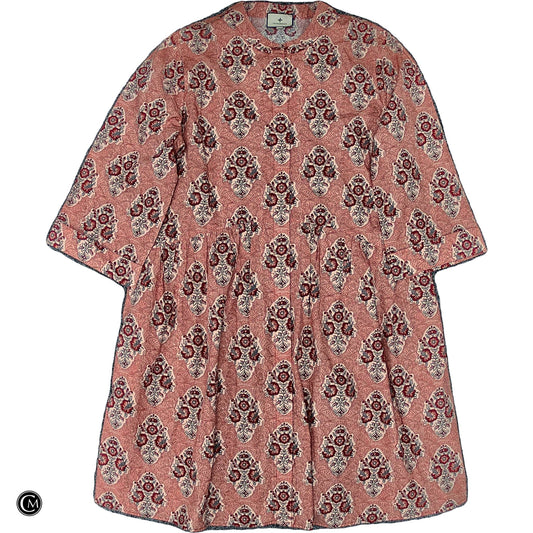 Dress Designer By Tuckernuck In Cream & Orange, Size: Xl image 1