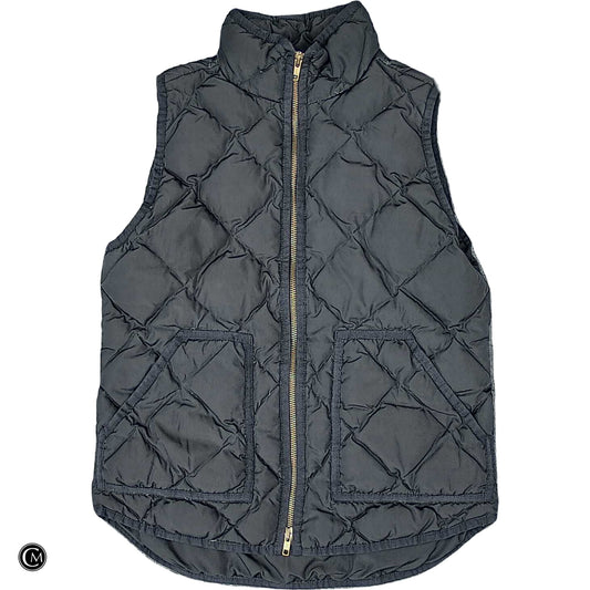 Vest Puffer & Quilted By J. Crew In Black, Size: Xs image 1